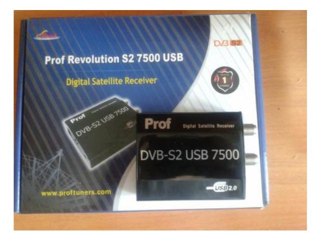 Prof revolution dvb s2 7500 usb